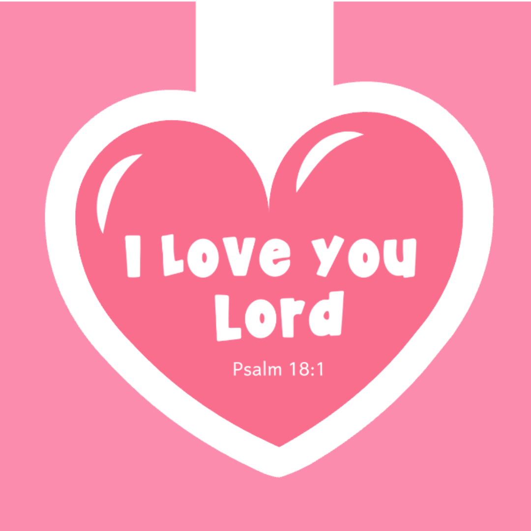 I Love You Lord Magnetic Bookmark