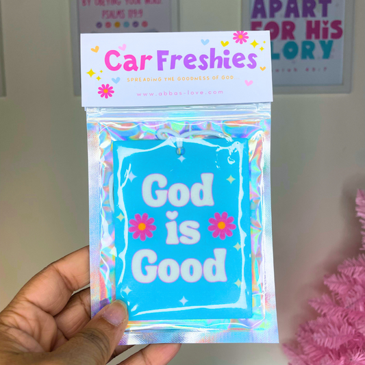 God is Good Car Air Freshie