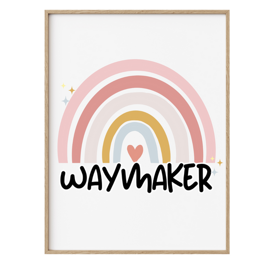 Waymaker 8"x10" Impresión de arte