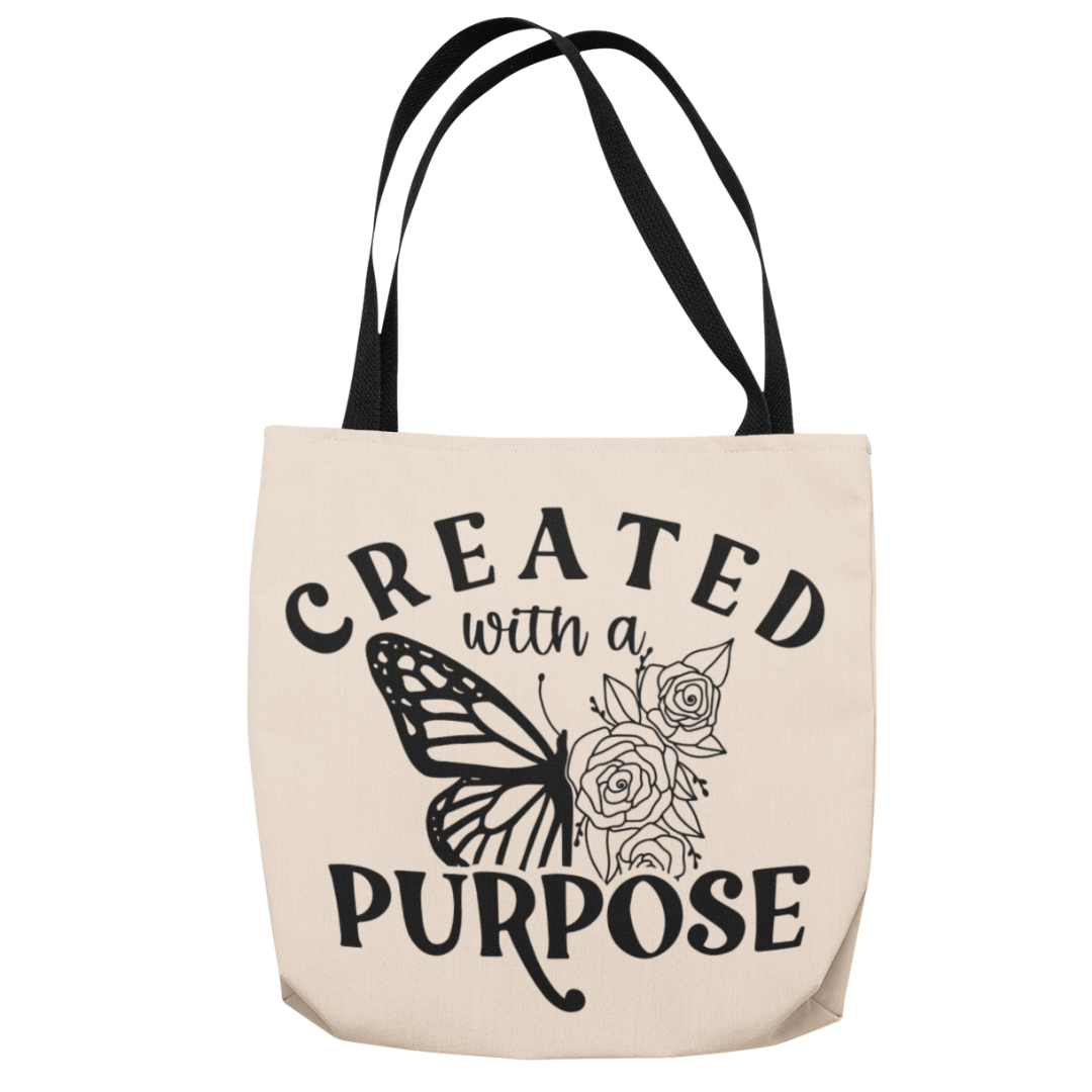 Created with a Purpose Tote Bag