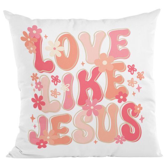 Amor como Jesús Almohada decorativa