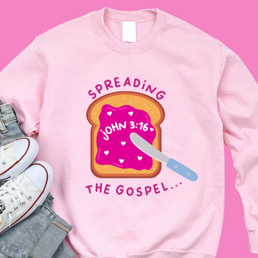 Spreading the Gospel Long sleeve shirt