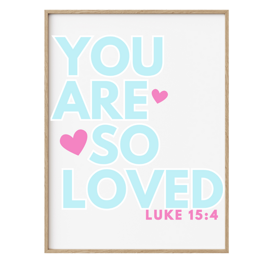Luke 15:4 8"x10" Art Print