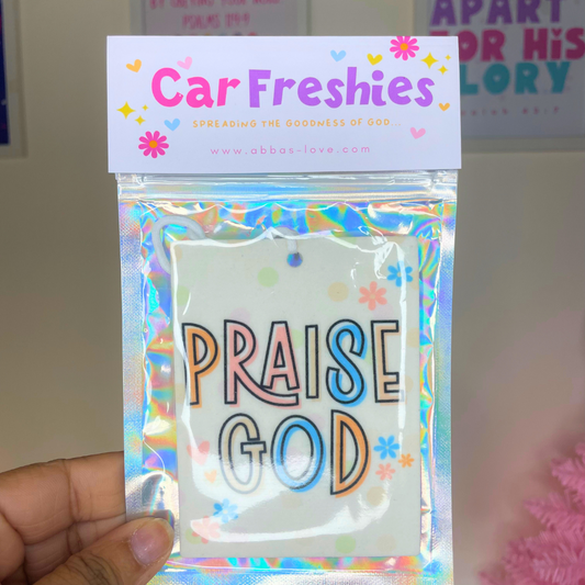 Praise God Car Air Freshie