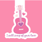 I Will Sing of Your Love Magnetic Bookmark