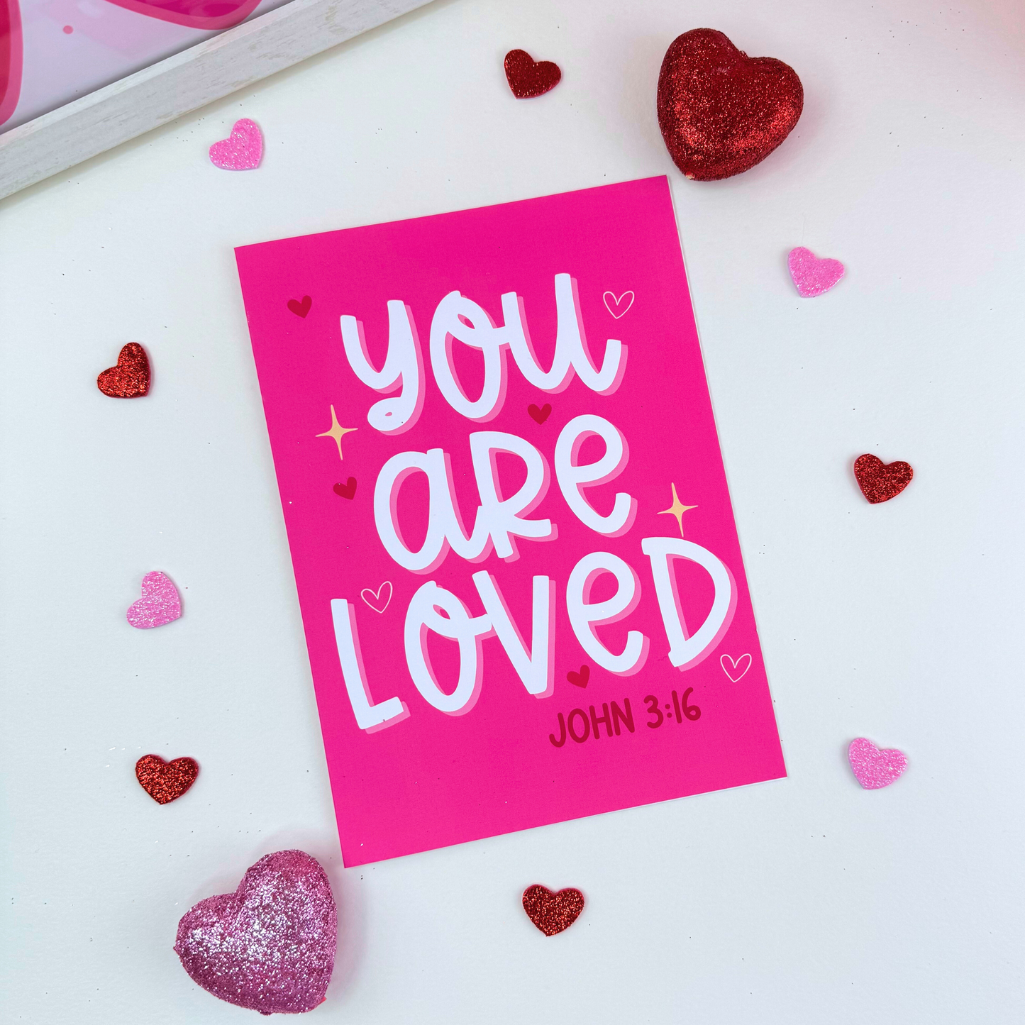 You are Loved John 3:16 Greeting Card