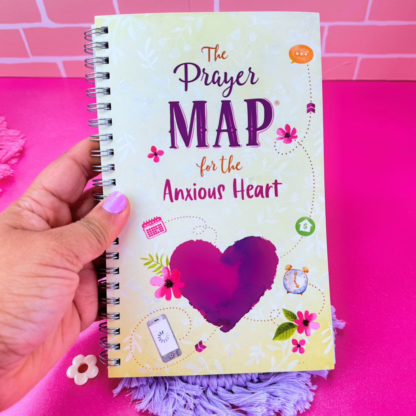 Prayer Map "For the Anxious Heart"