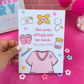 Cute Proverbs 31:13 Greeting Card