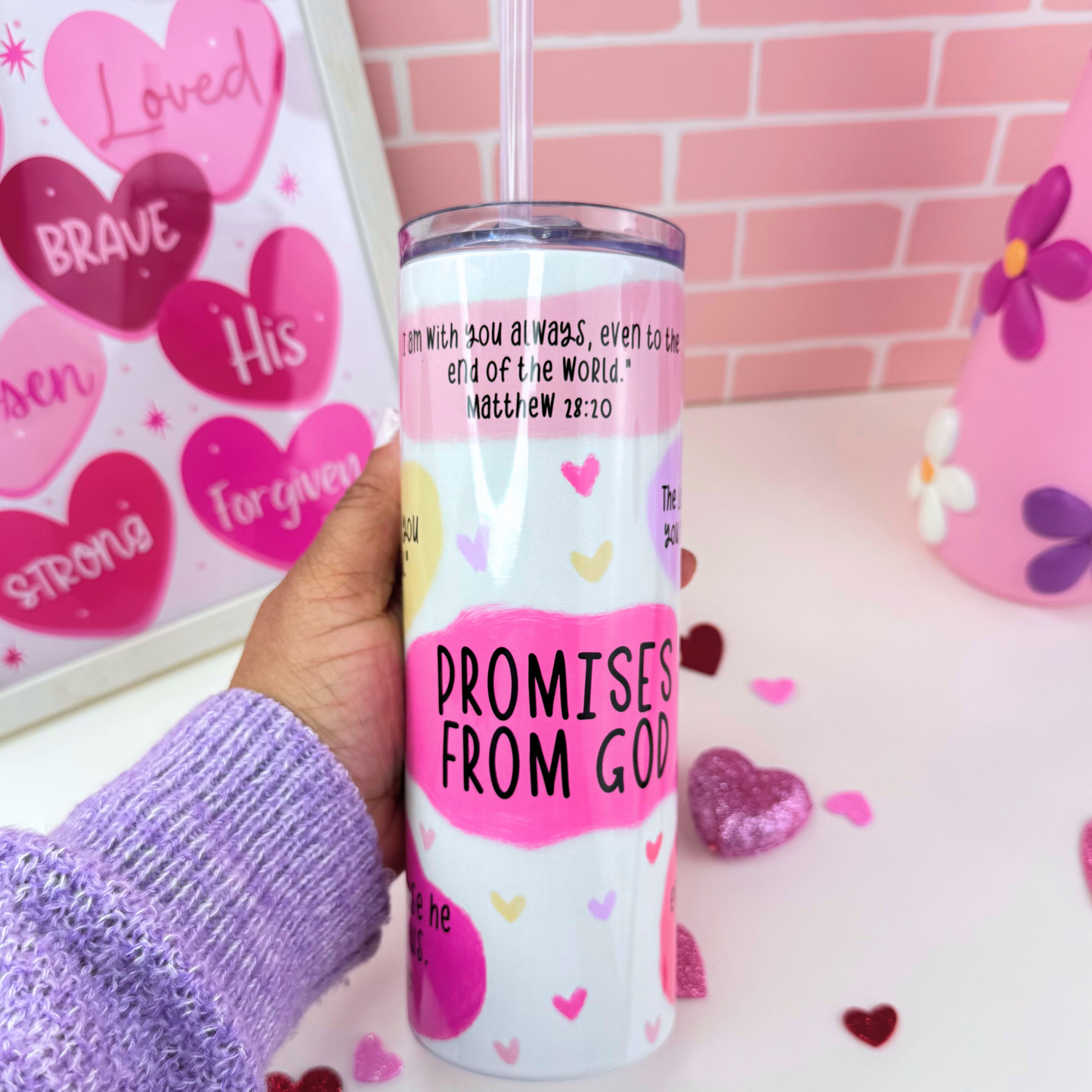 Promises From God Tumbler 20 Oz.