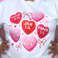 Lovely Hearts with Bible Verse Sweatshirt