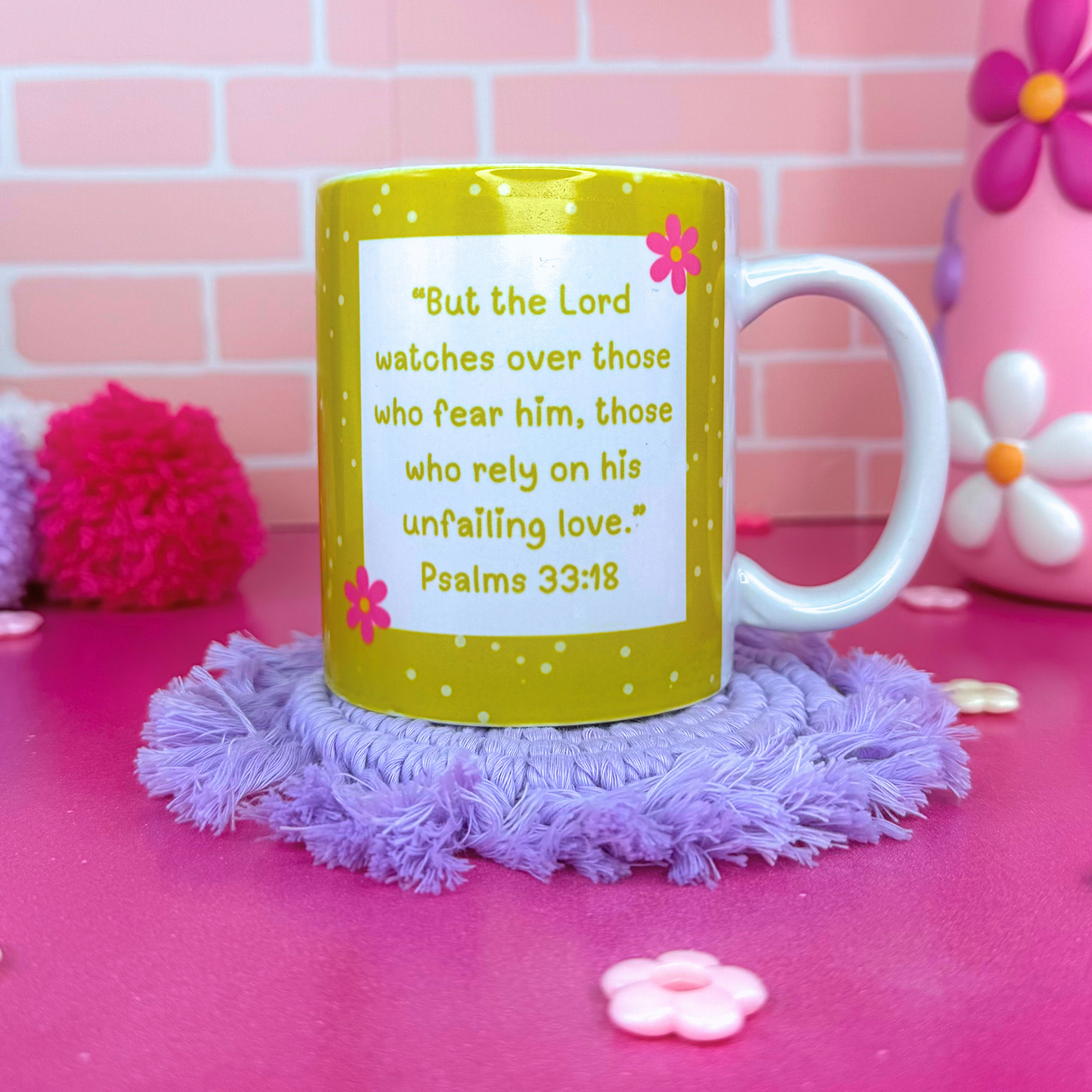 Psalm 33:18 11oz. Mug