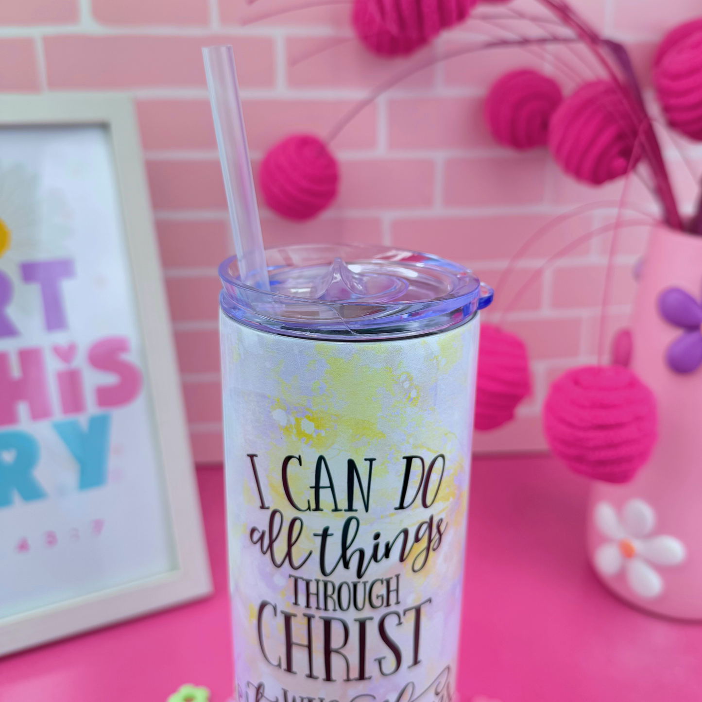 Philippians 4:13 Tumbler 20 Oz.