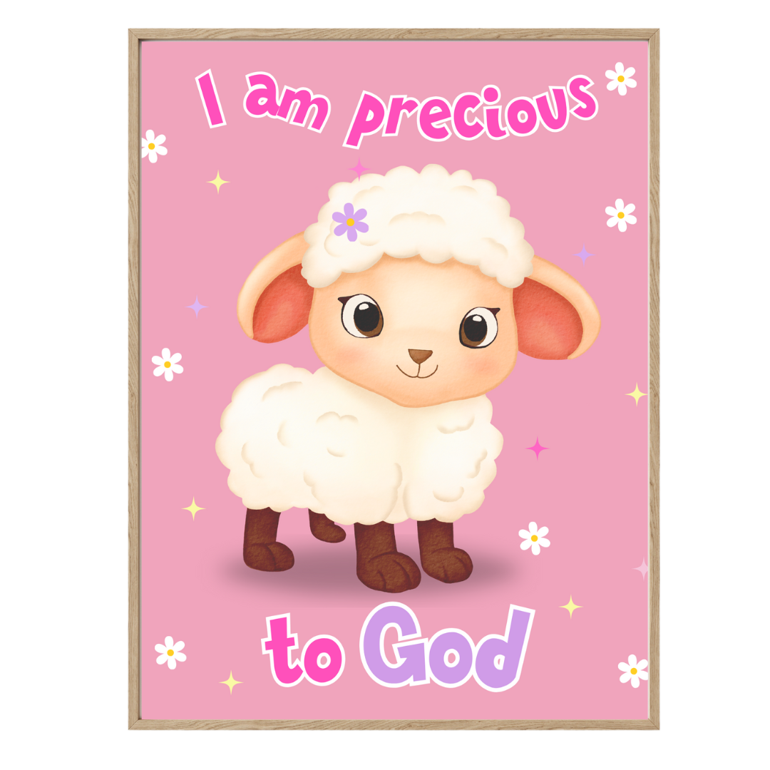 I am Precious to God 8"x10" Art Print