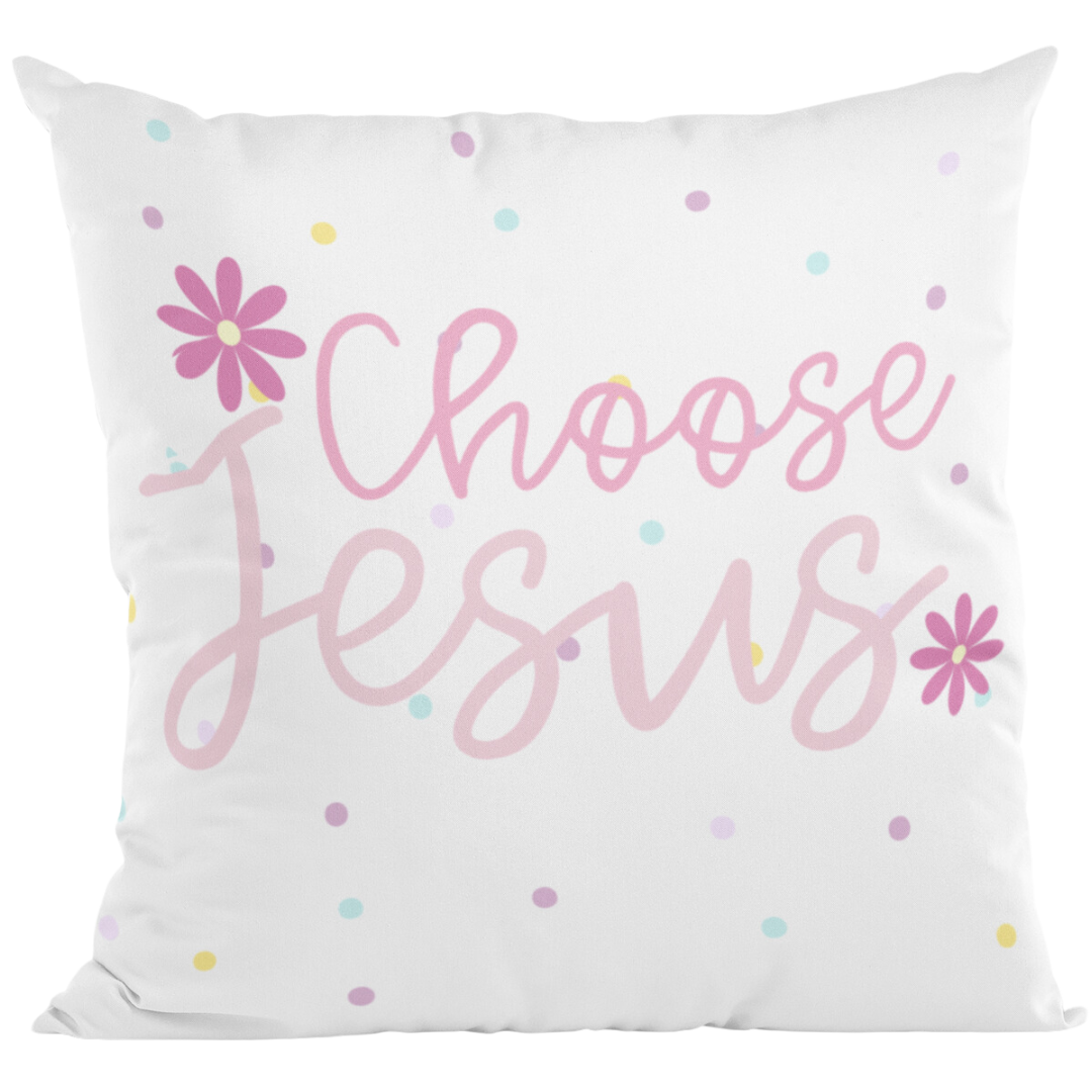 Choose Jesus Decorative Pillow