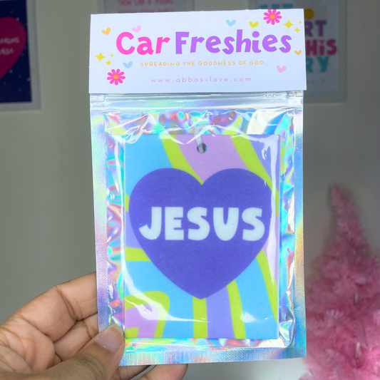 Jesus Car Air Freshie