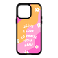 Jesus I love to praise your name iPhone Case