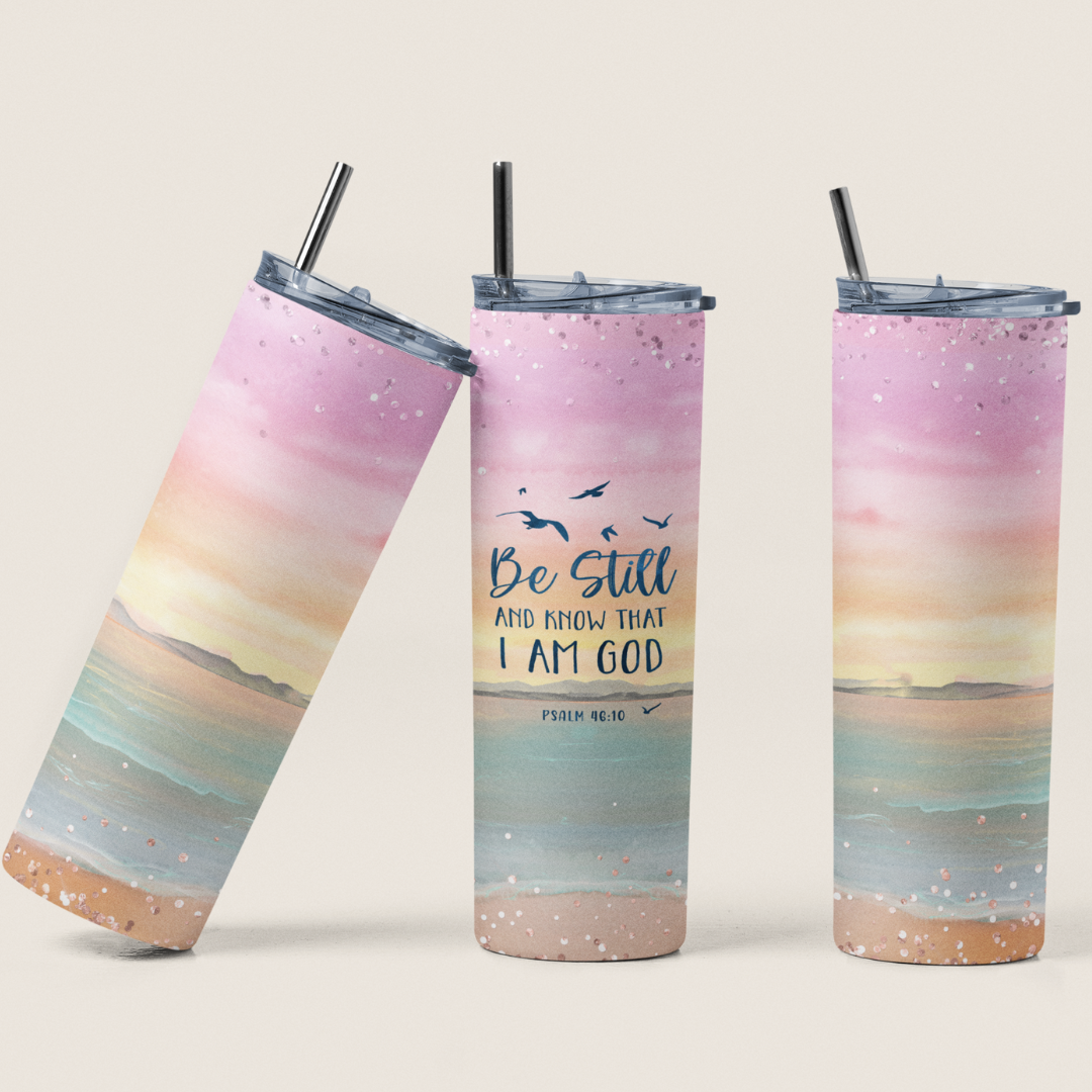 PSALM 46:10 TUMBLER 20 OZ.